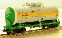 Eurotrain: 4-осная цистерна аммиак модель 15-1201-02 (с 2002 г.) (арт.011)